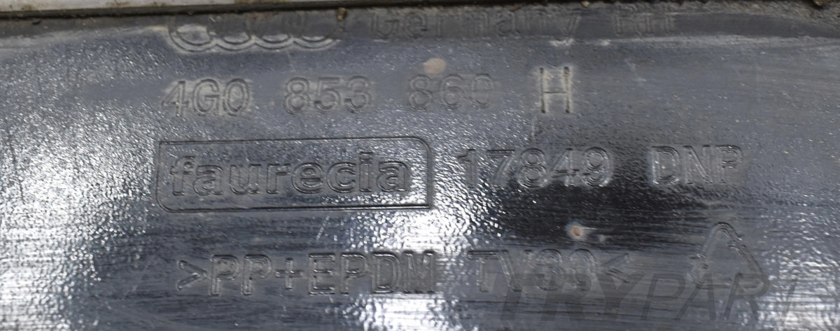 AUDI A6 C7 S LINE LIFT RIGHT SILL STRIP ORG