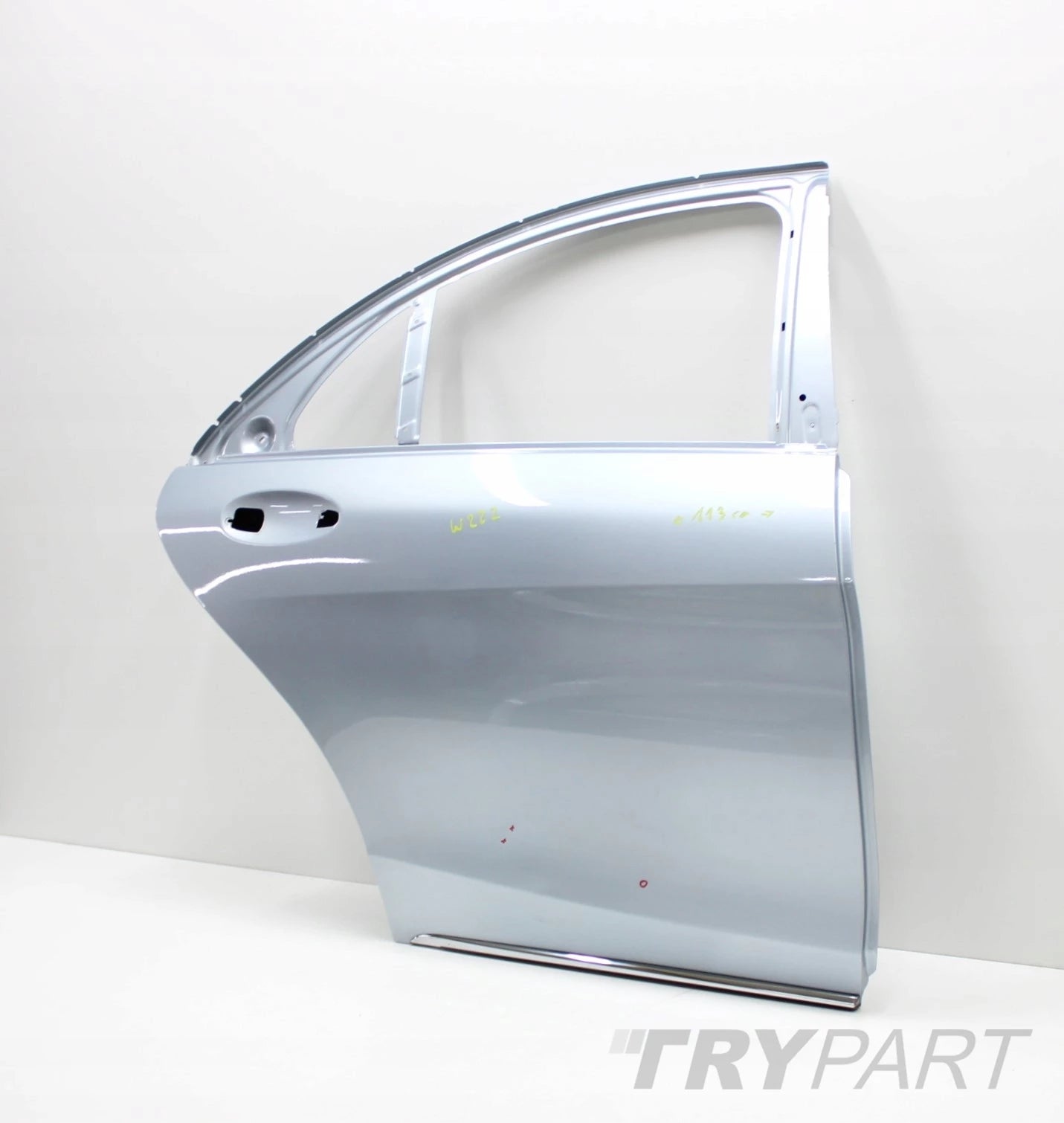 MERCEDES S-CLASS W222 RIGHT REAR DOOR ORIGINAL SHORT + CHROME