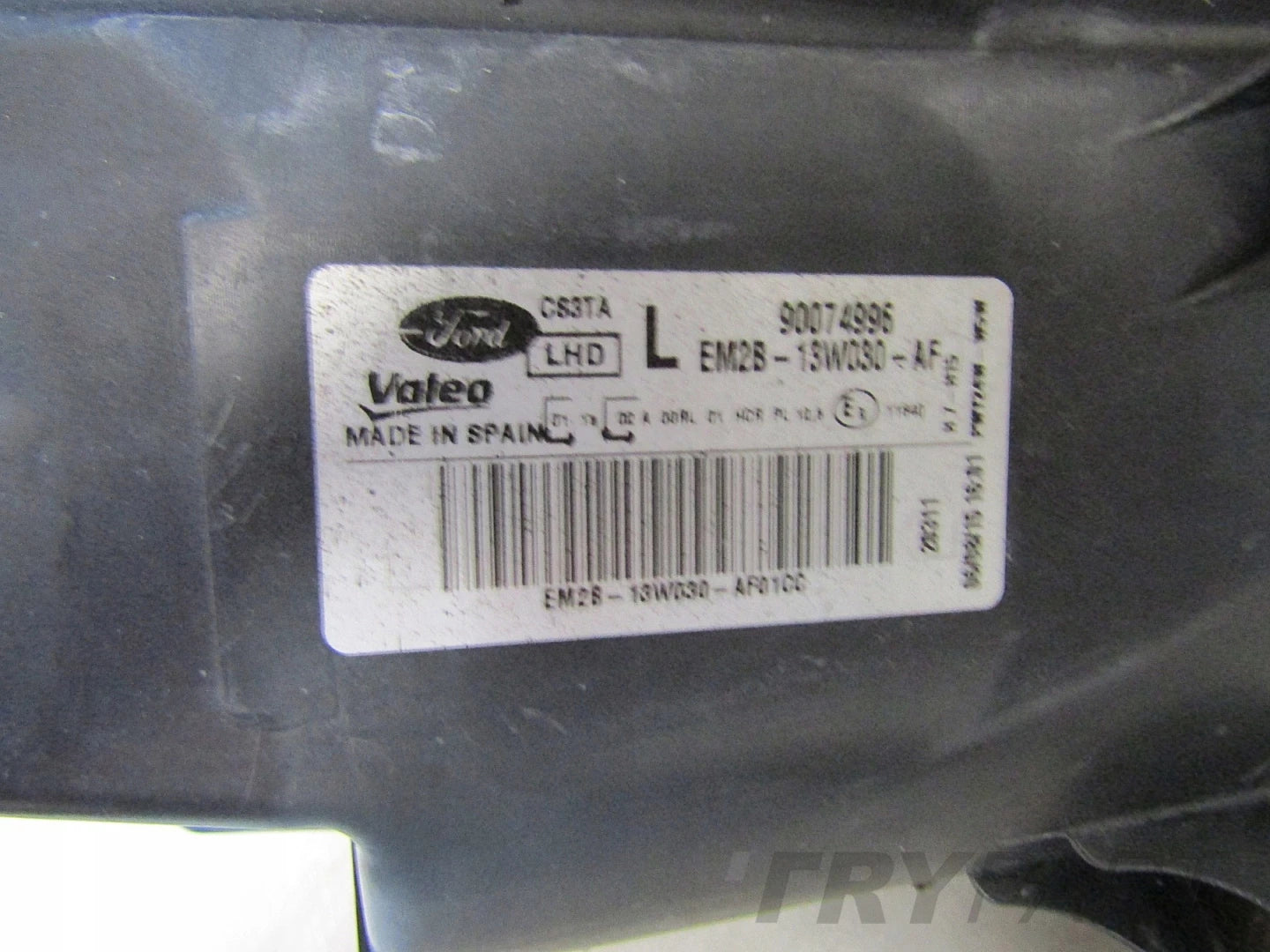 FRONT HEADLIGHT FORD S-MAX II 2 GALAXY MK3 STANDARD LENS 14-19 LH EM2B-13W030