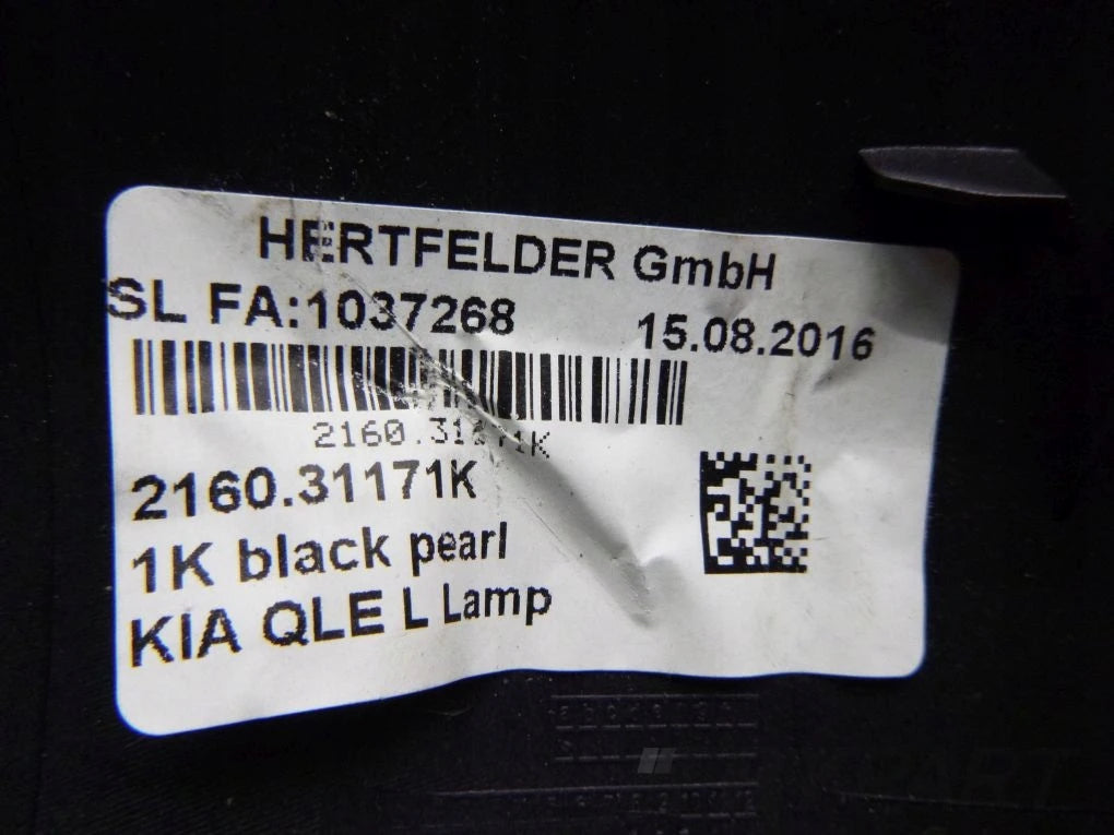 KIA SPORTAGE IV 2016 16- Left Mirror Housing