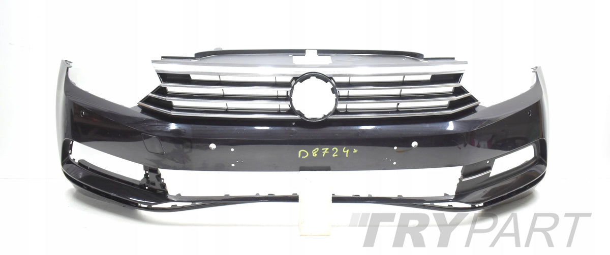 VW PASSAT B8 3G FRONT BUMPER ORG + GRILLE