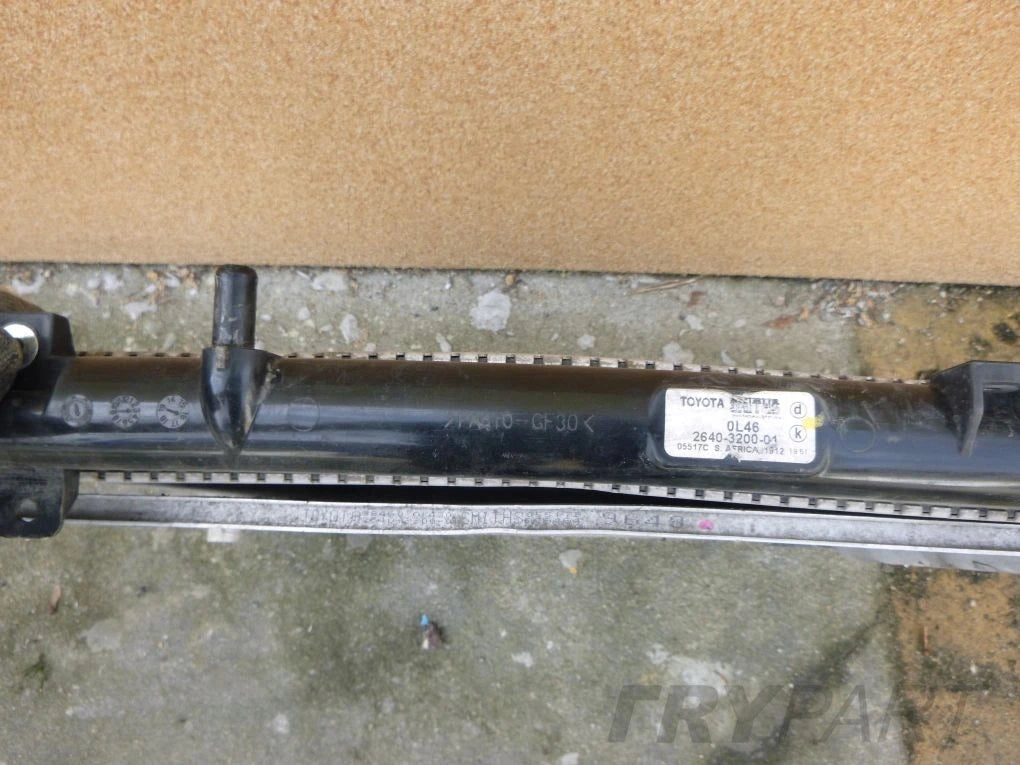 TOYOTA HILUX D4D 2.4D 2.8D 2015- Water Radiator