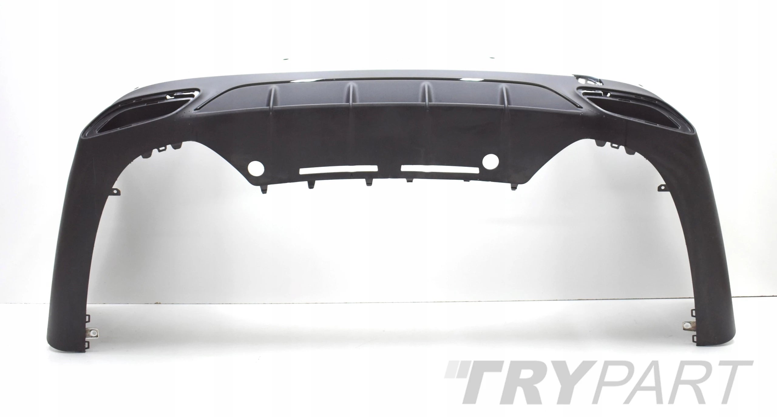 MERCEDES E-CLASS W214 AMG REAR BUMPER ORIGINAL SEDAN + BOTTOM + CHROME