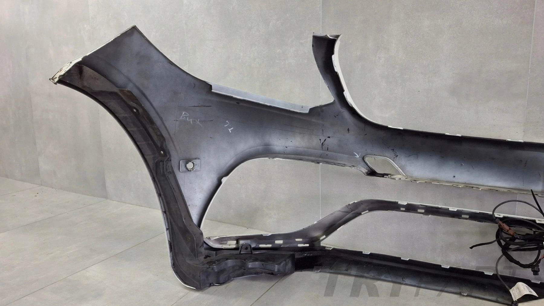 Front bumper Mercedes GLS X166 63 AMG 15-19 / + camera + radars