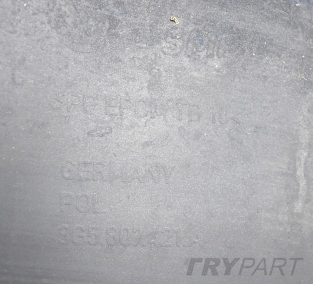 VW PASSAT B8 3G5 LIFT REAR BUMPER REAR ORIGINAL SEDAN + BOTTOM