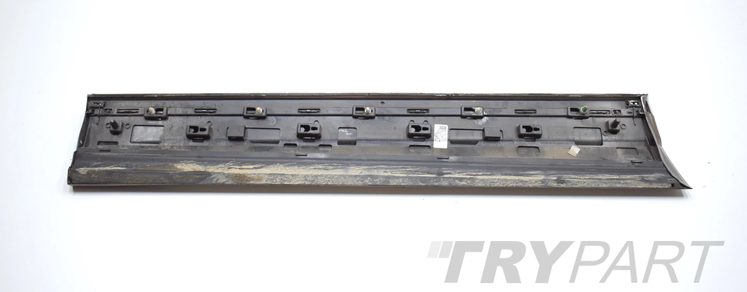VW TOUAREG 760 R LINE RIGHT DOOR STRIP FRONT ORIGINAL
