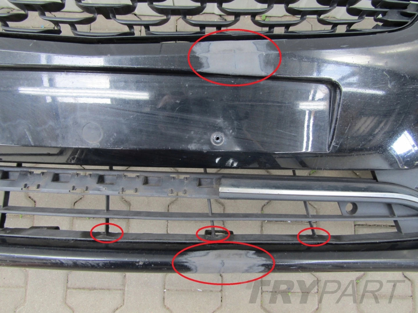 Front Bumper Opel Astra K 5D OPC Line 15-18