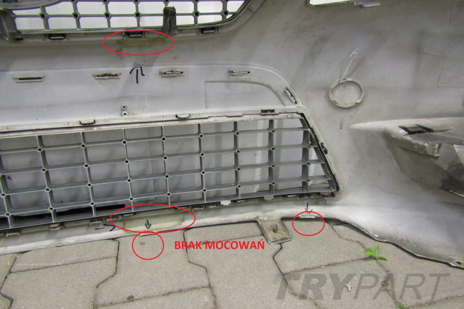 Front Bumper Ford Mondeo Mk4 IV 07-10