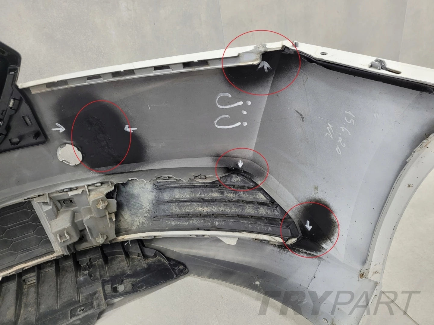 Front Bumper Skoda Fabia 3 III 6V0 Lift 18-21