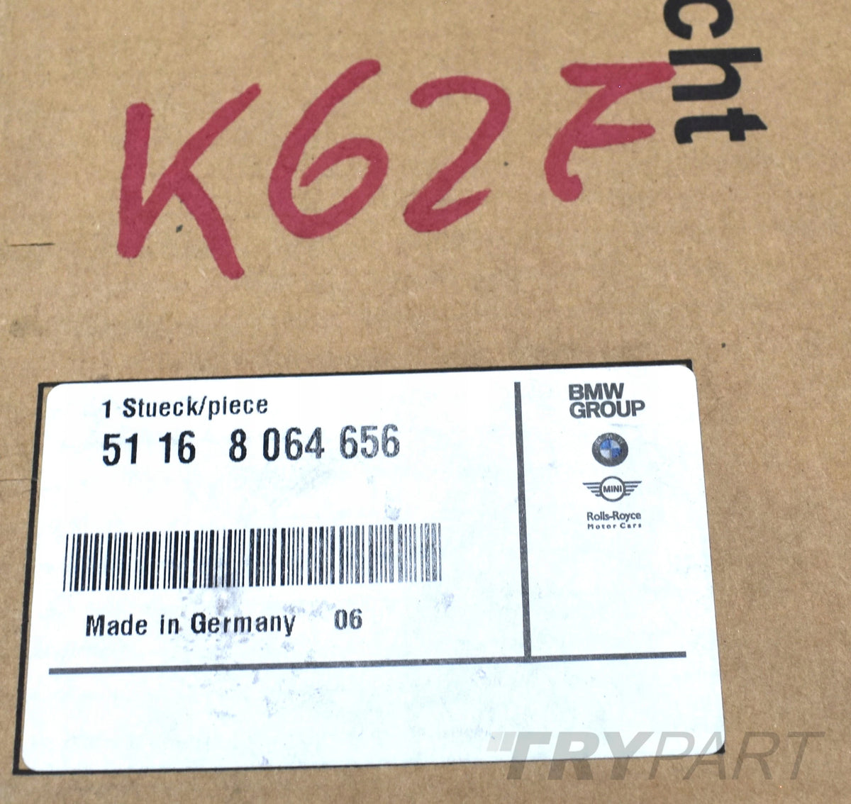 BMW G30 G31 G11 G12 RIGHT MIRROR HOUSING ORG NEW