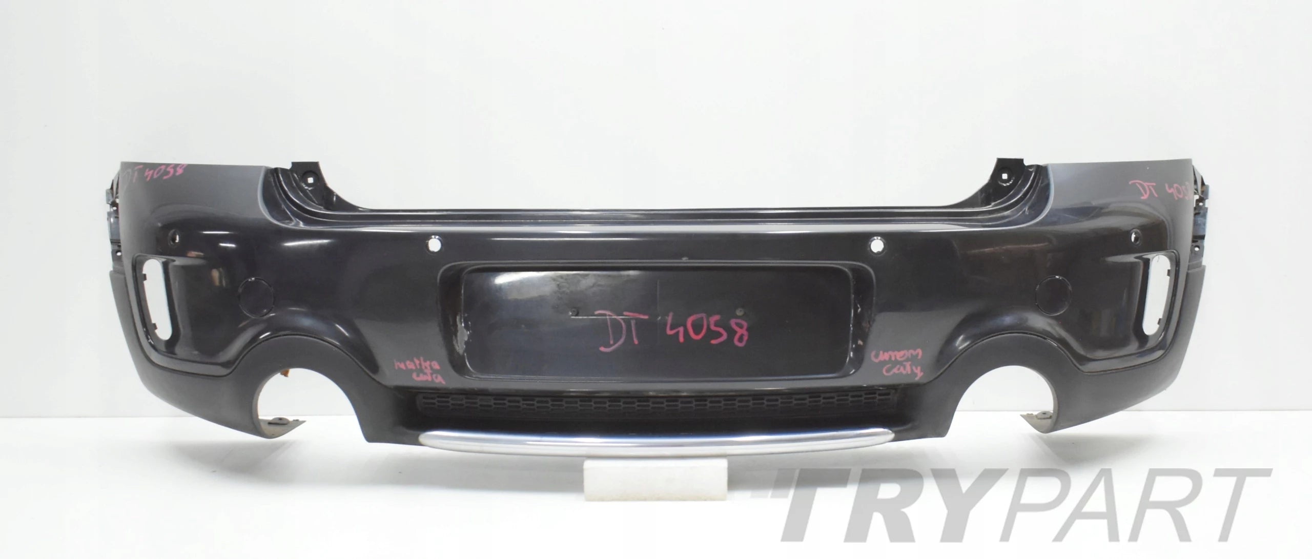 MINI COUNTRYMAN S R60 REAR BUMPER ORG + CHROME