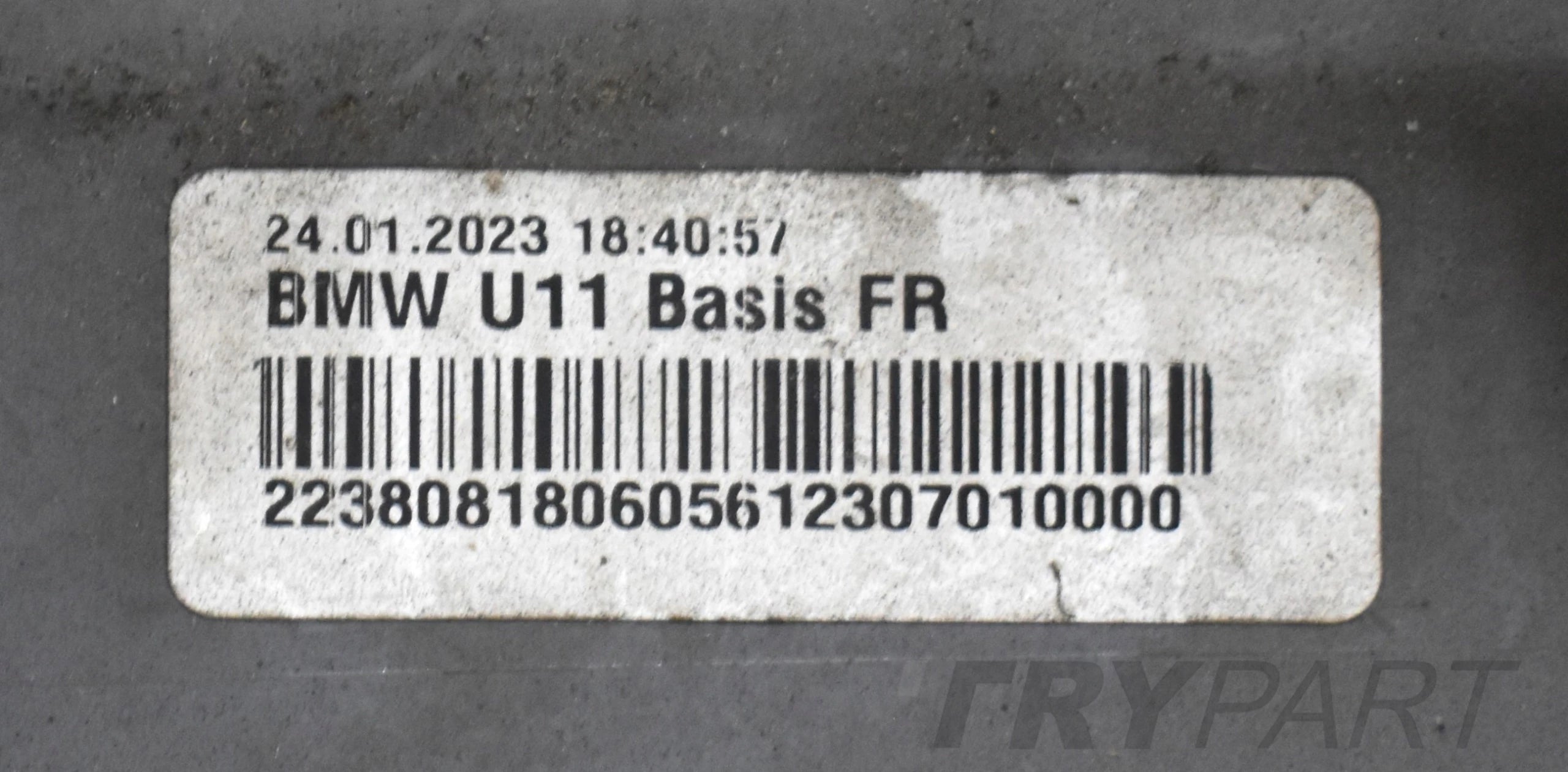 BMW X1 U11 X LINE FRONT BUMPER ORG STANDARD BASIC + BOTTOM