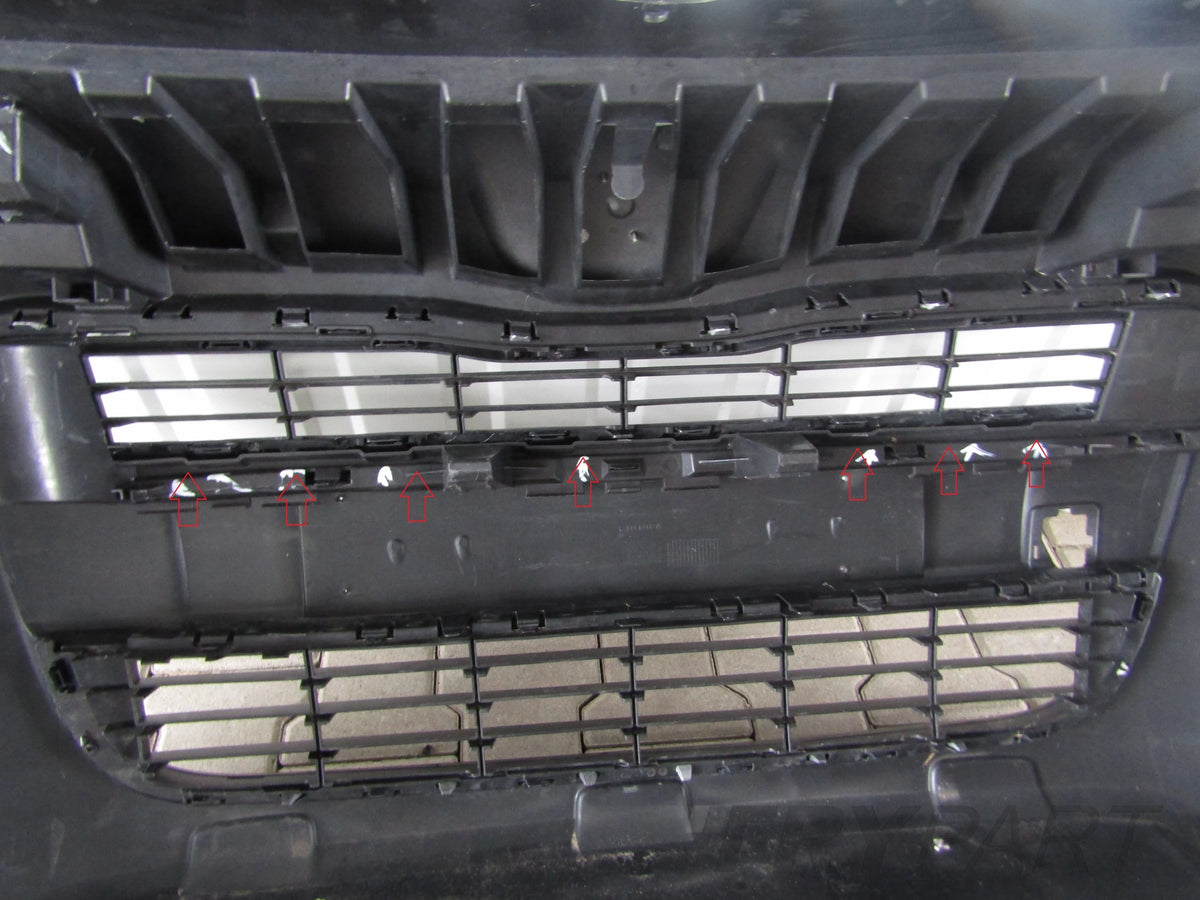 Front Bumper Peugeot Partner Teepe II facelift 12-15