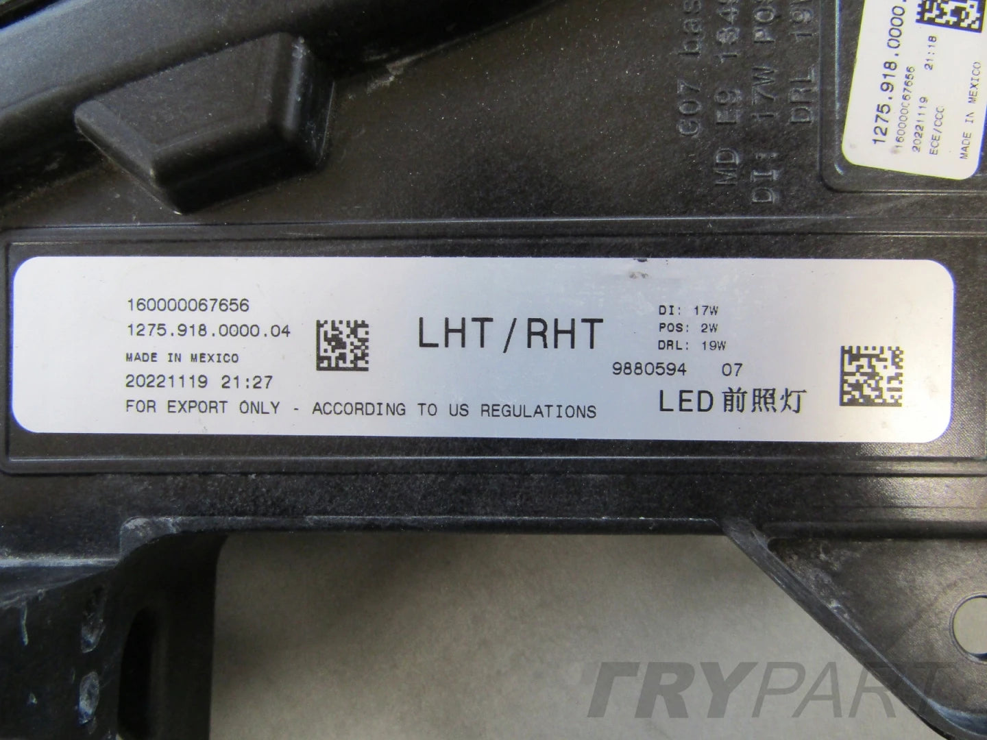 Front Lamp BMW X7 G07 LIFT LED DRL 22- RH 9880594