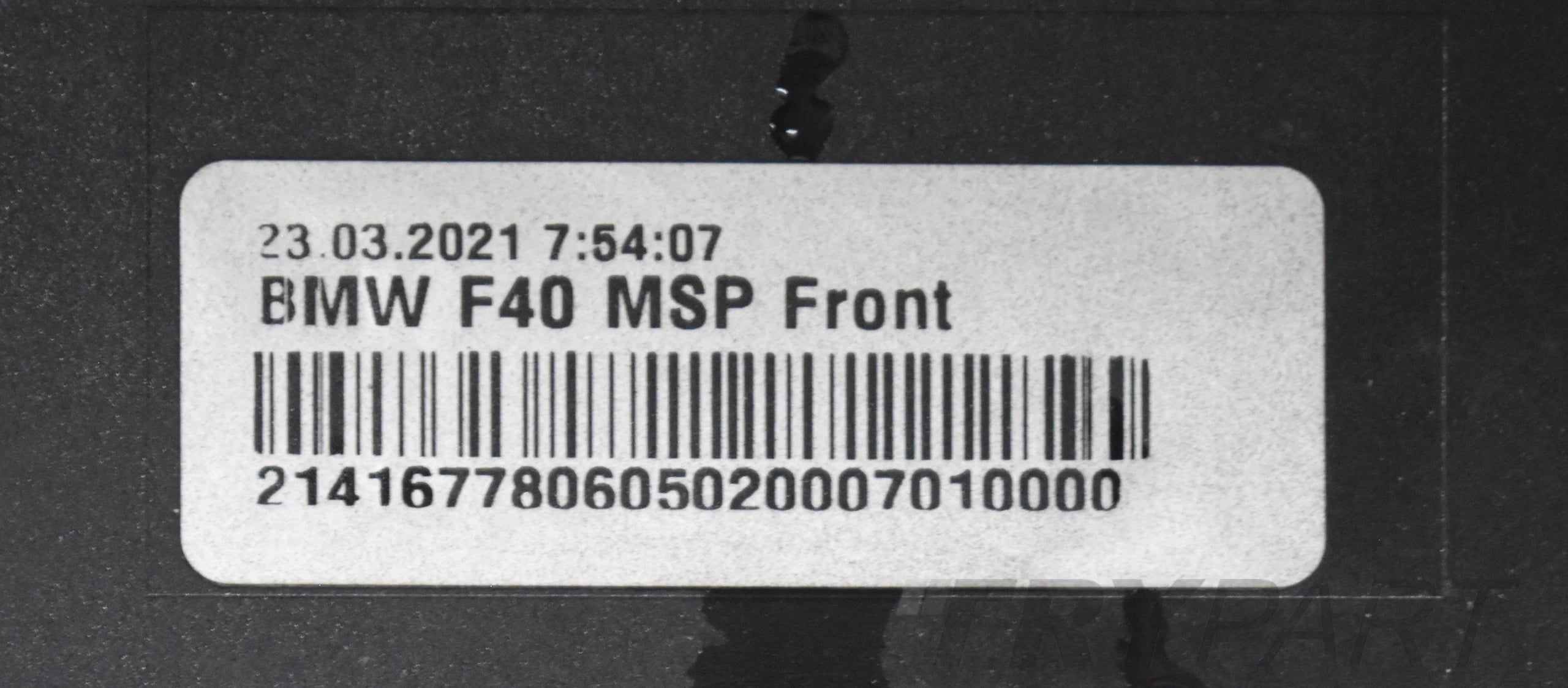 BMW 1 F40 M Package Front Bumper - Original