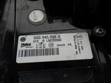 VW GOLF VII 7 5G0 LIFT HB 2017- Right Tail Lamp