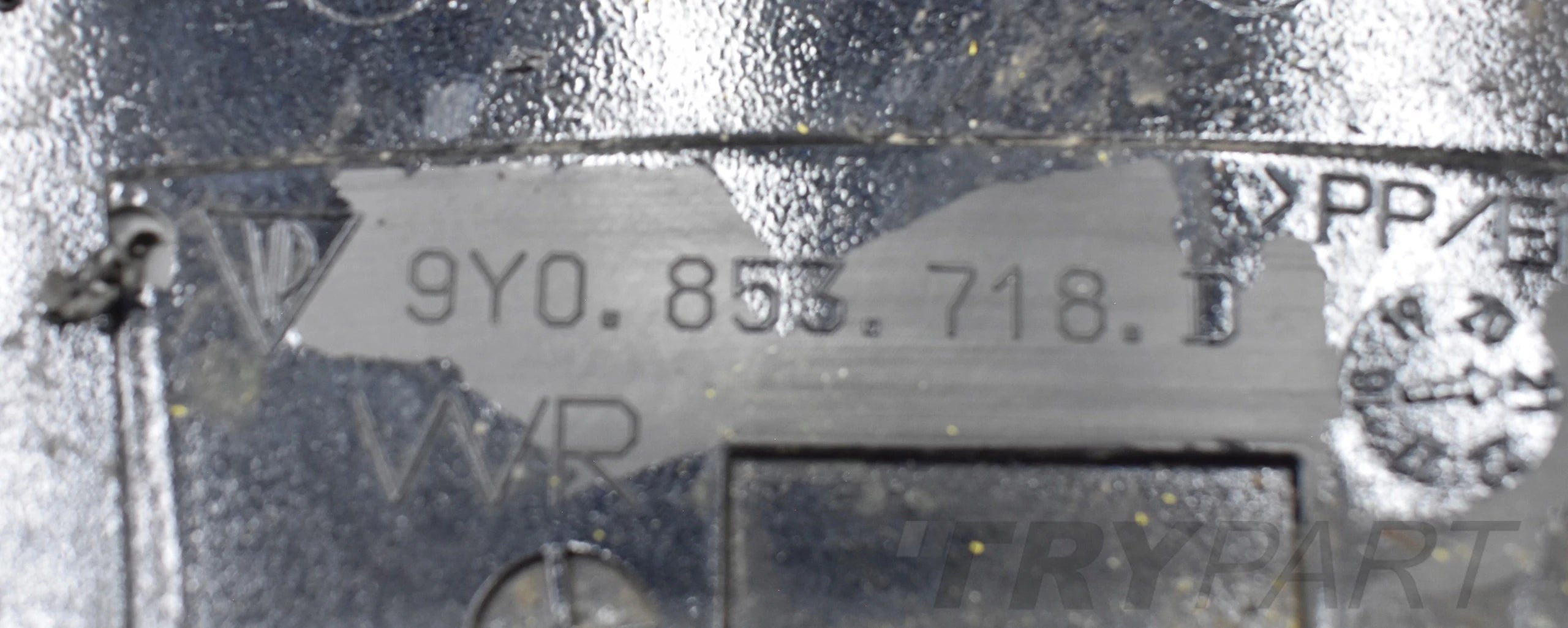 PORSCHE CAYENNE III 9Y 9Y0 RIGHT BUMPER TRIM FRONT ORIGINAL