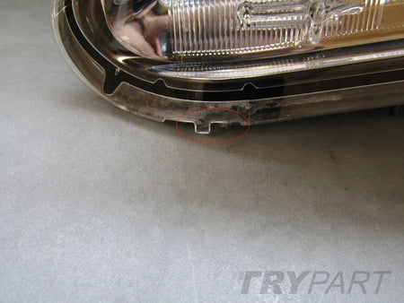 Headlight Lexus IS 2 ii STANDARD LENS 05-13 LH