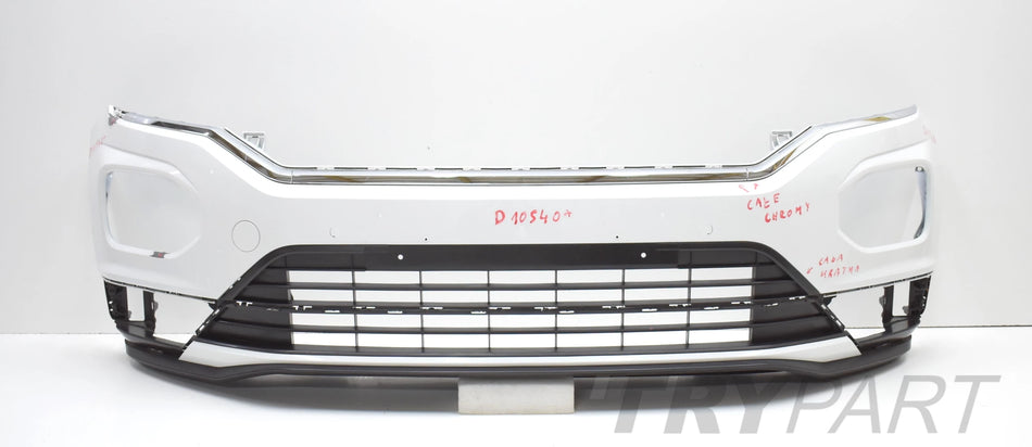 VW T ROC T-ROC 2GA R LINE FRONT BUMPER ORG + CHROME + GRILLES