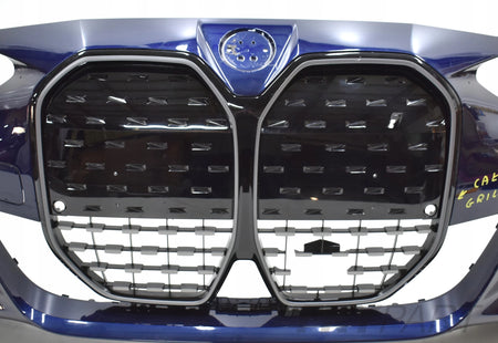 BMW 4 GRAN COUPE G26 M PACKAGE FRONT BUMPER ORIGINAL + COMPLETE GRILLE