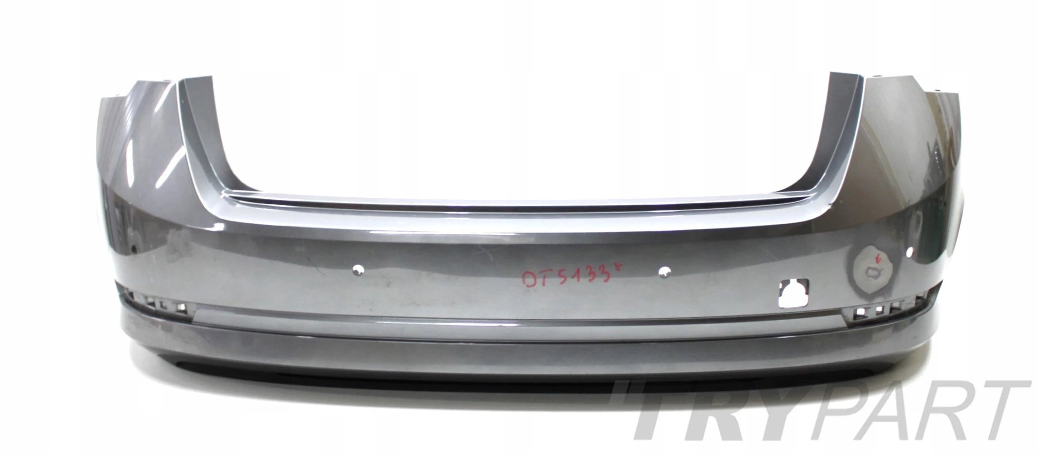 SKODA OCTAVIA IV 5E6 REAR BUMPER ORIGINAL SEDAN + BOTTOM