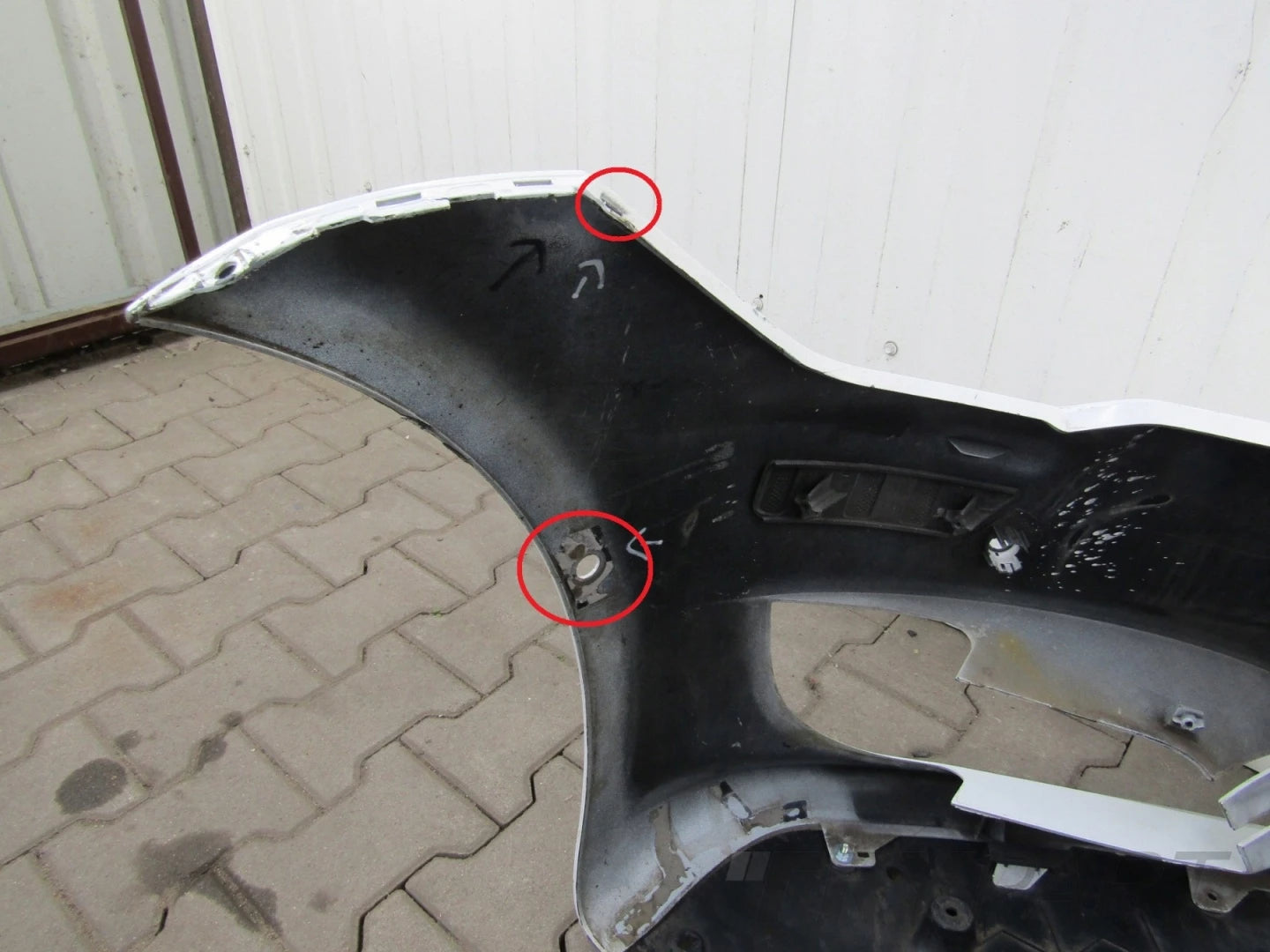 Front Bumper Tesla S Lift 16- (Plate + Frame)