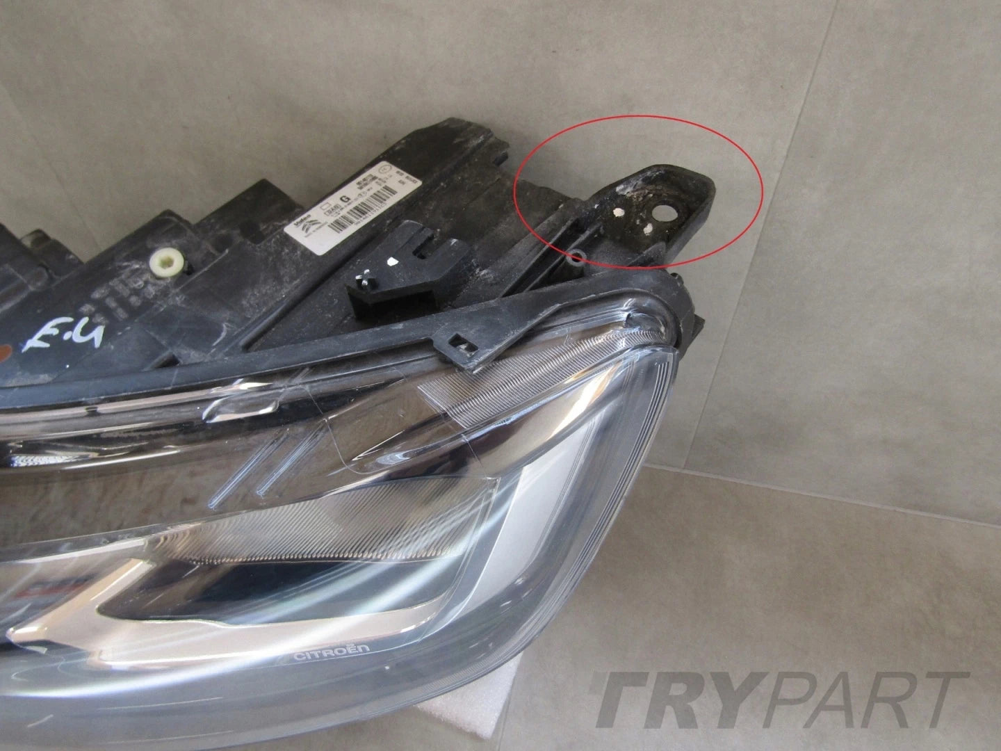 HEADLIGHT CITROEN BERLINGO 4 IV STANDARD 18- LH