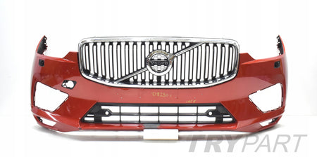 VOLVO XC60 II R DESIGN FRONT BUMPER FRONT ORIGINAL + GRILLE