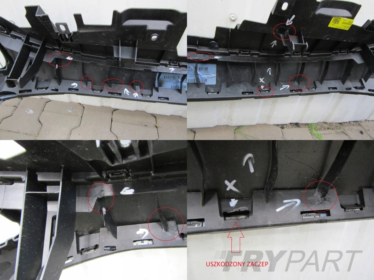 Front Bumper Ford Fiesta MK8 VIII Active Lift 21-