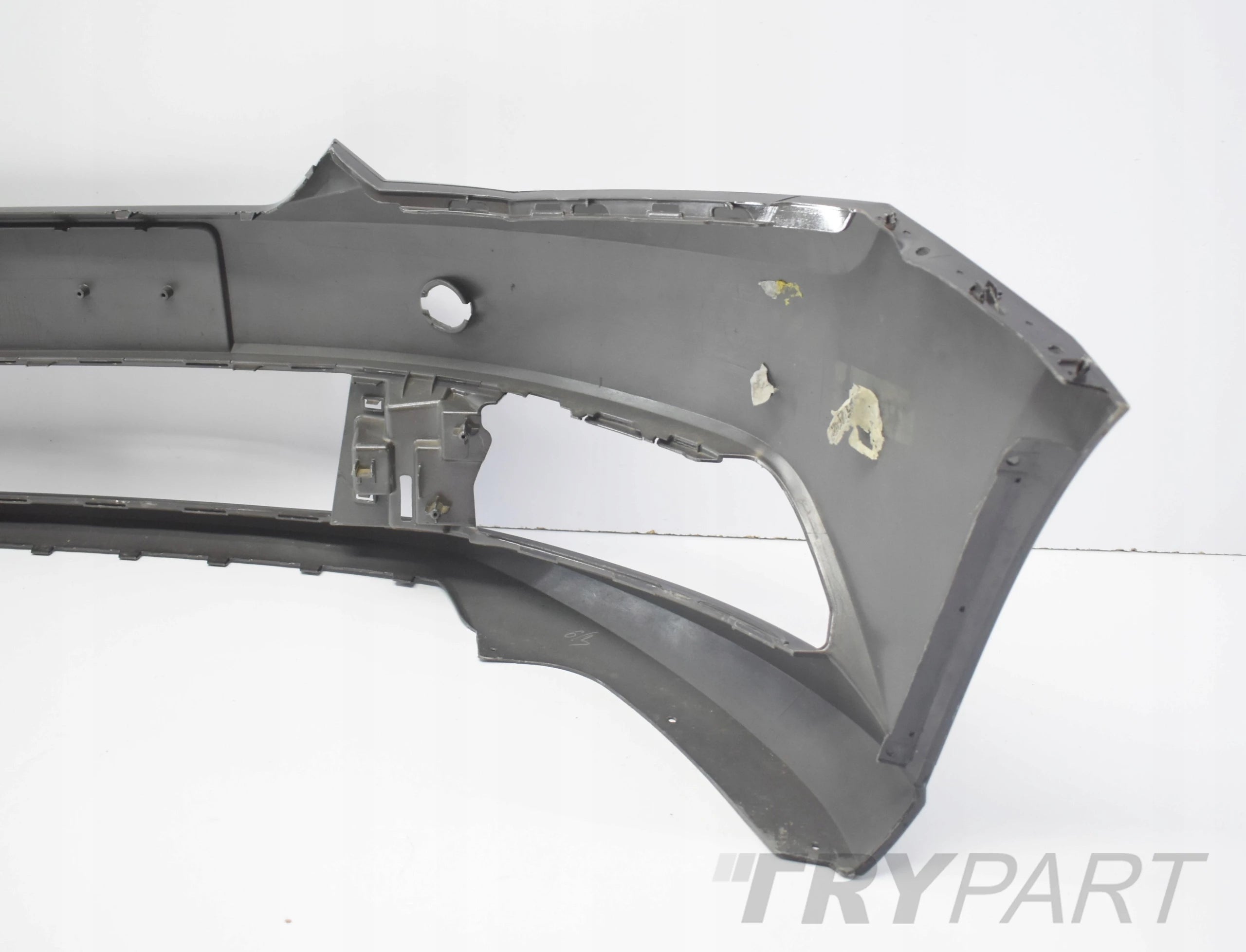 SKODA FABIA III 6V FRONT BUMPER SUPER CONDITION ORG!