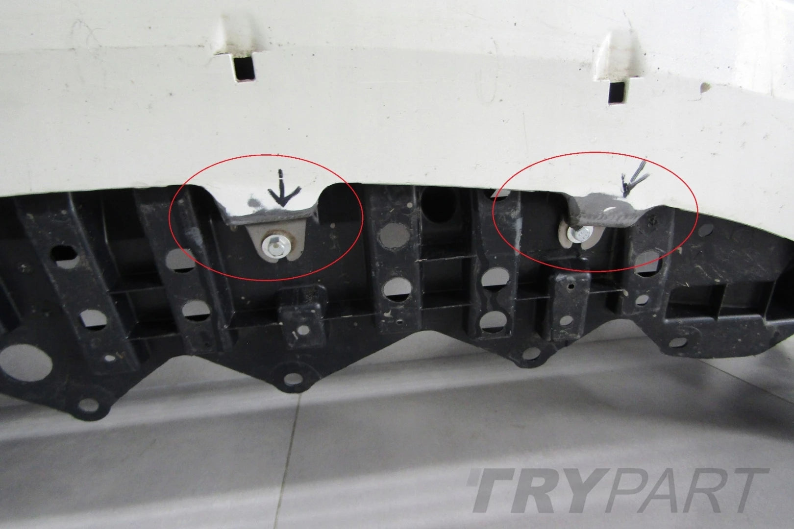 Front Bumper Toyota Yaris 3 III Facelift 14-17 (underbody)
