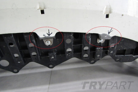 Front Bumper Toyota Yaris 3 III Facelift 14-17 (underbody)