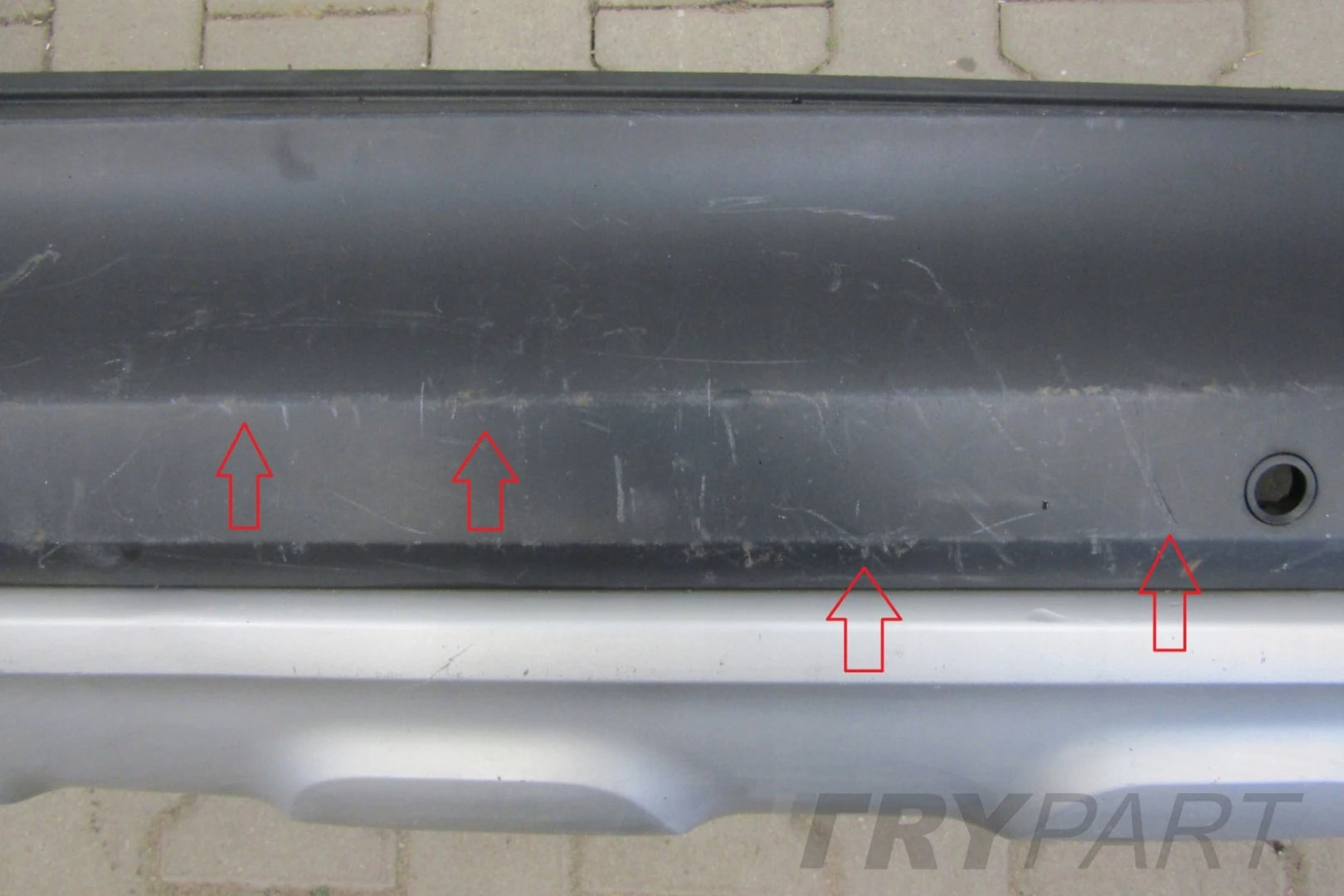 Rear bumper for RENAULT CAPTUR LIFT 17-19