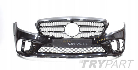 MERCEDES C CLASS W205 LIFT AMG FRONT BUMPER ORG + GRILLES