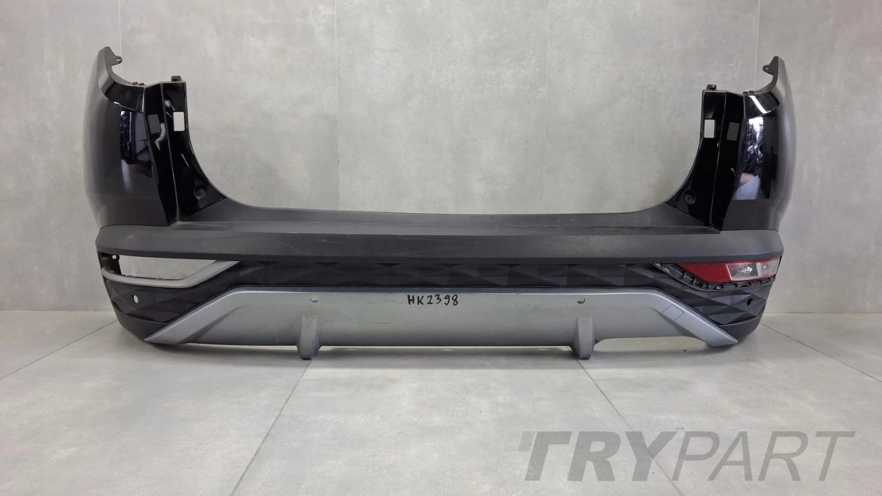 Rear bumper for Hyundai Tucson 4 IV 20-24 / + 1x lamp