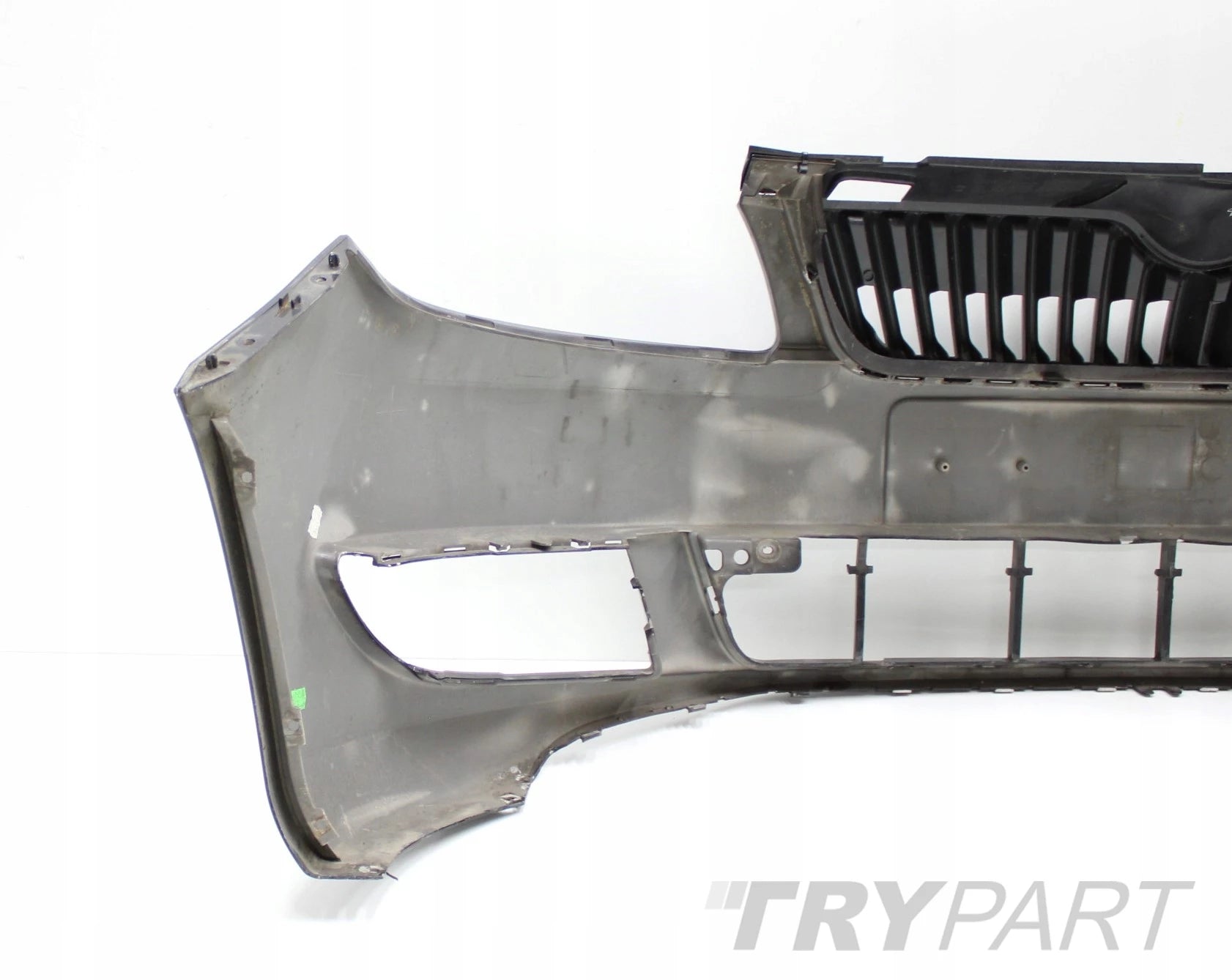 SKODA FABIA II LIFT 5J0 FRONT BUMPER ORIGINAL + GRILLE