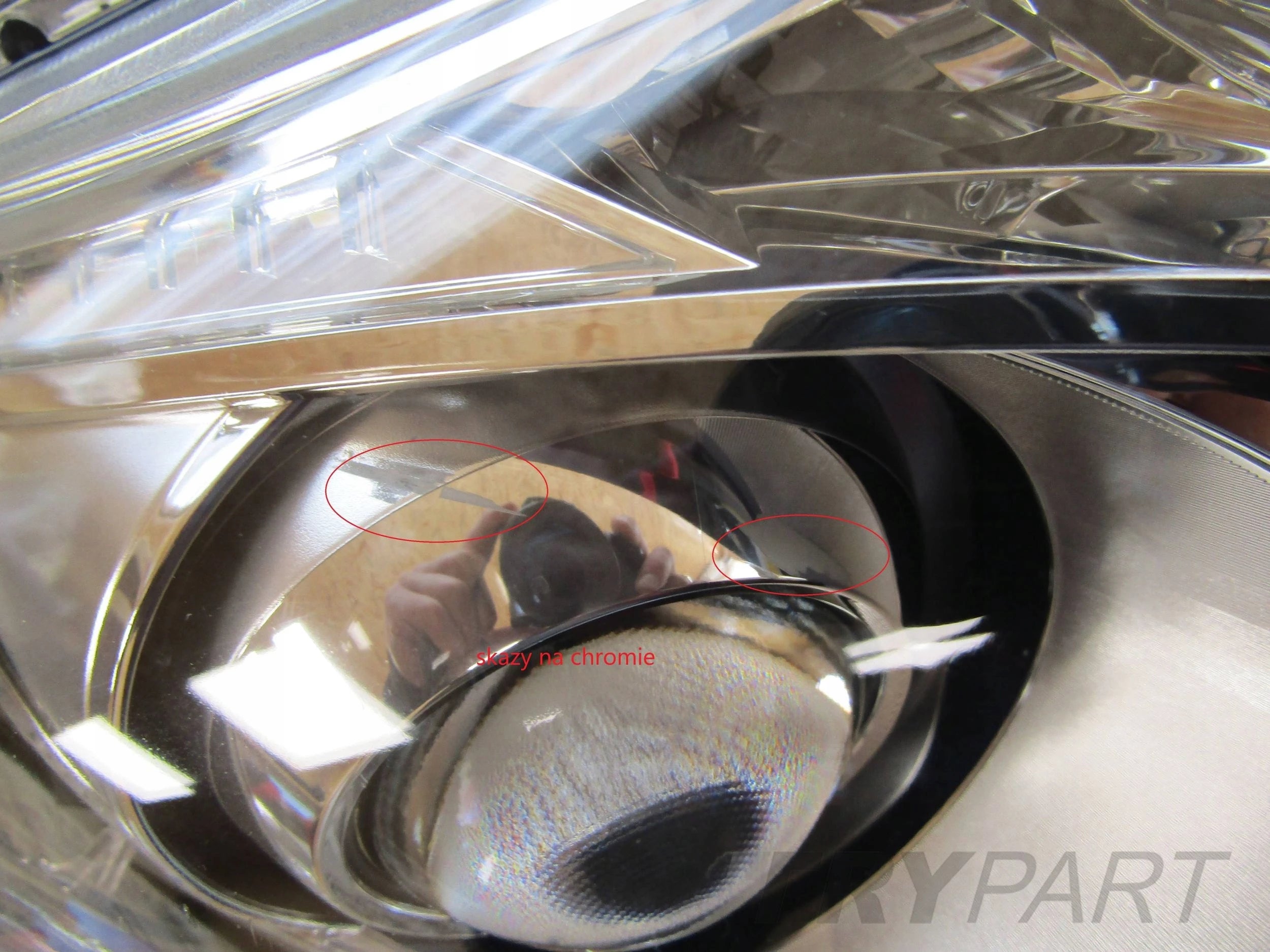 HEADLIGHT TOYOTA AVENSIS T27 LIFT 11-15 XENON SWIVEL RH 10000-17687