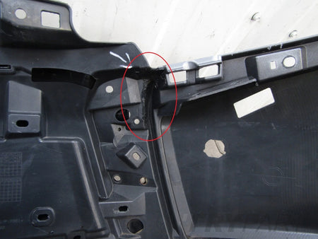 Front Bumper for Mitsubishi Outlander 3 Hybrid Lift