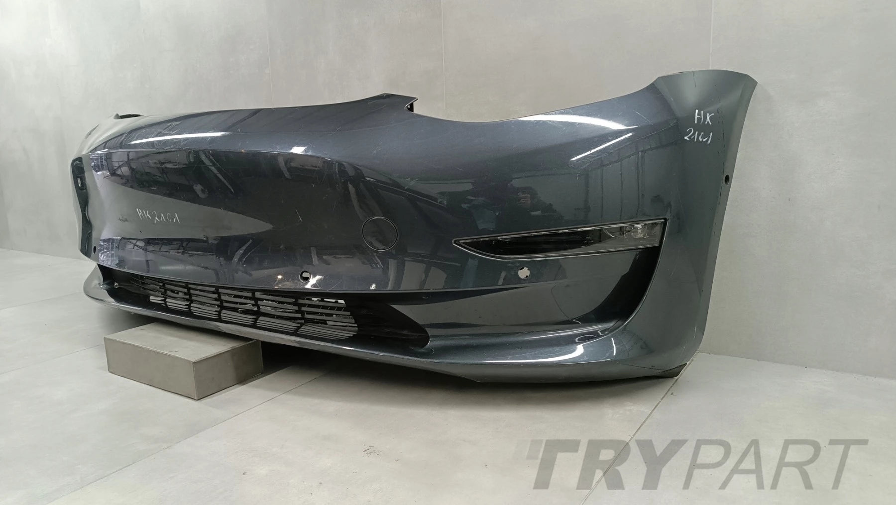 Front Bumper for Tesla Model 3 (2017-) with Fog Lights + Cover