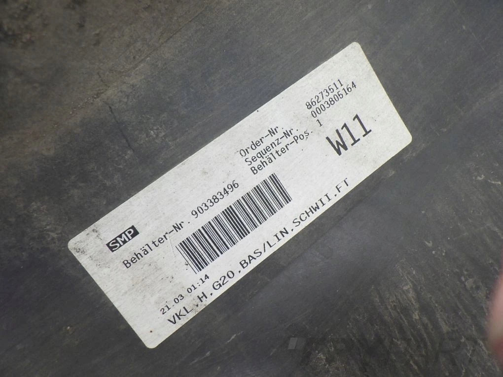 BMW 3 G20 SEDAN 19- Rear Bumper