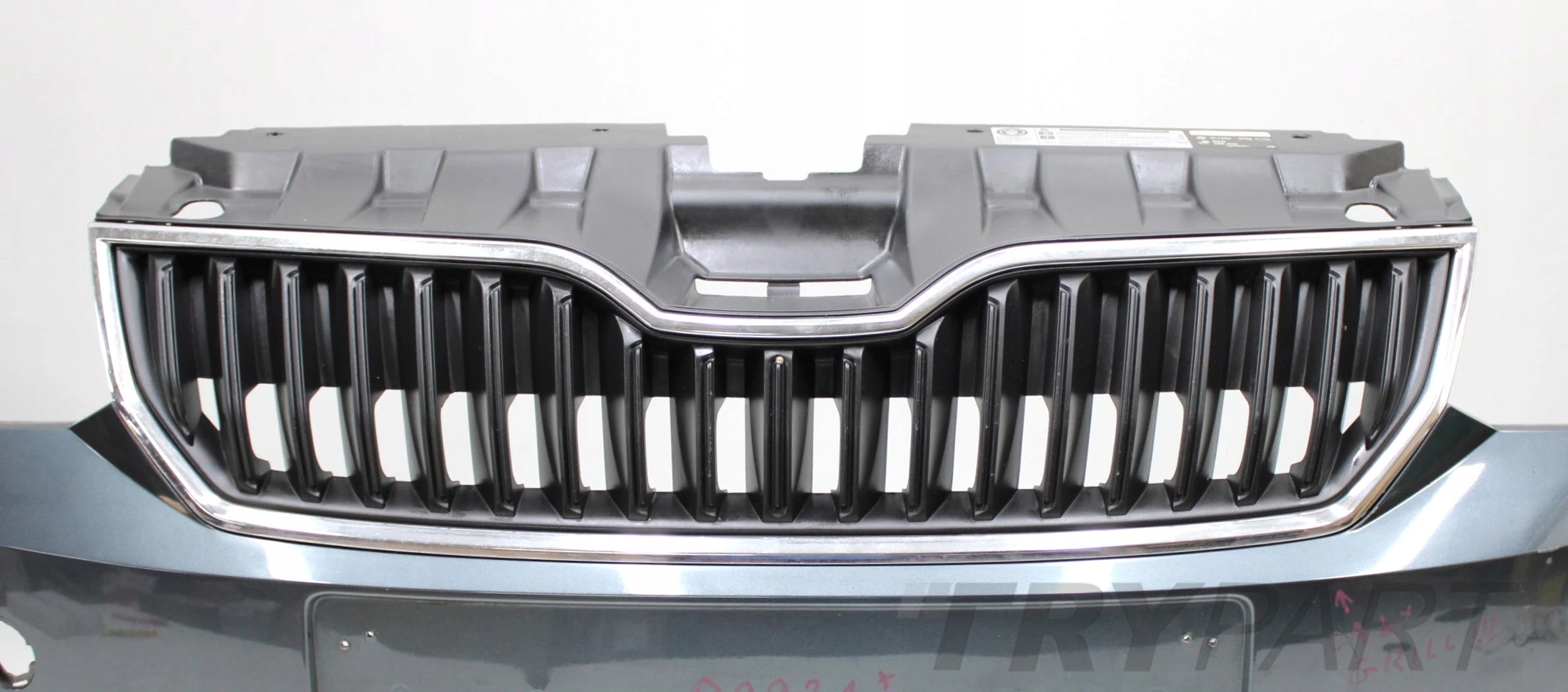 SKODA FABIA III 6V0 MONTE CARLO FRONT BUMPER ORIGINAL + GRILLE + SPOILER