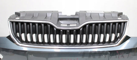 SKODA FABIA III 6V0 MONTE CARLO FRONT BUMPER ORIGINAL + GRILLE + SPOILER
