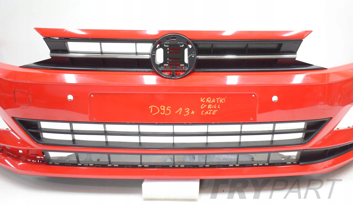 VW POLO 2G 2GS Facelift Front Bumper OEM + Grille + Inserts