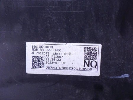 KIA SPORTAGE V 5 2021- Rear Bumper