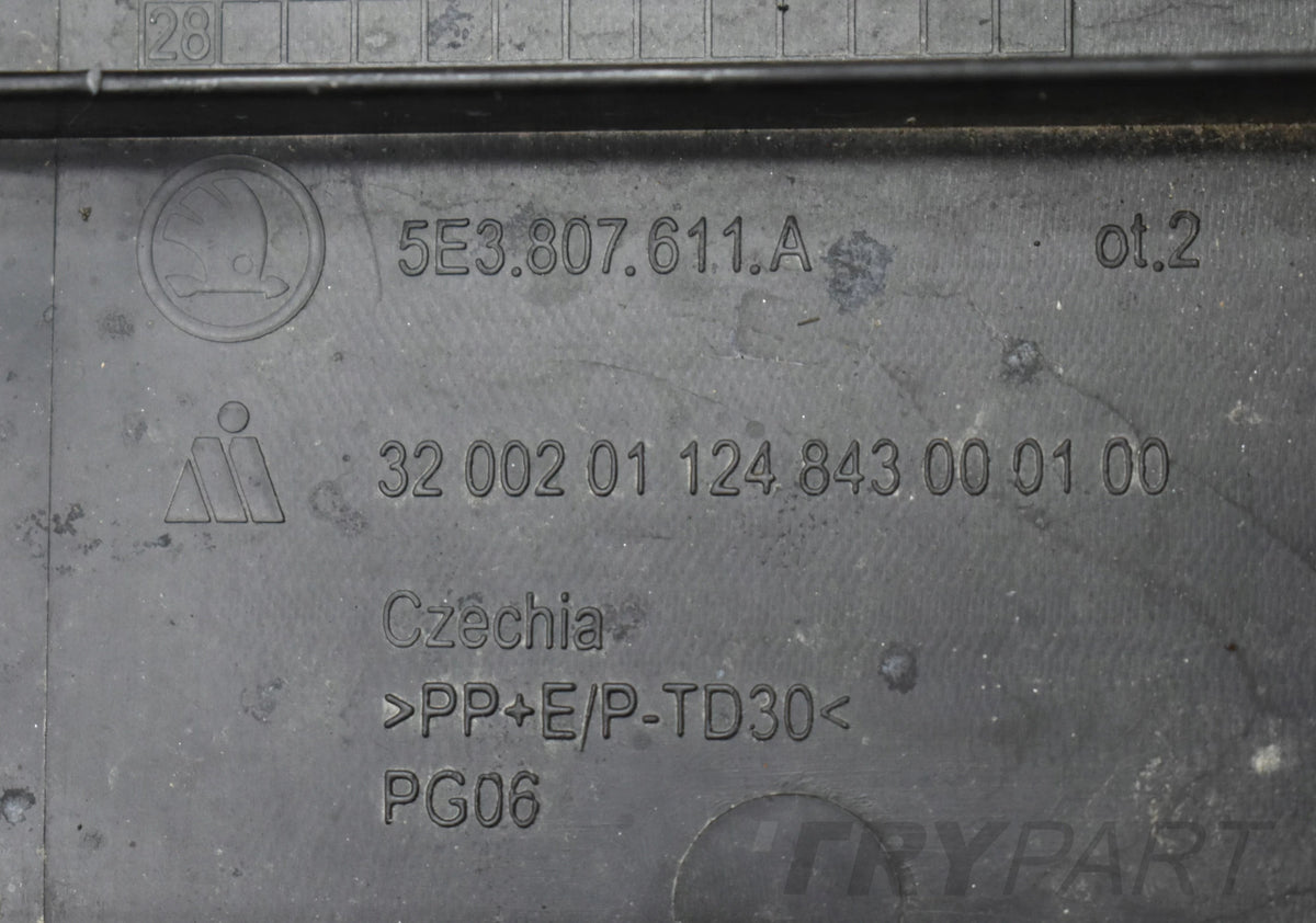 SKODA OCTAVIA IV RS VRS 5E3 FRONT BUMPER ORG + BOTTOM