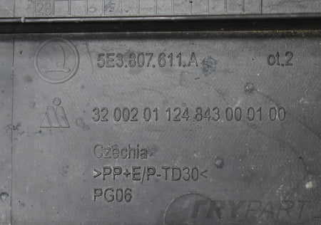 SKODA OCTAVIA IV RS VRS 5E3 FRONT BUMPER ORG + BOTTOM