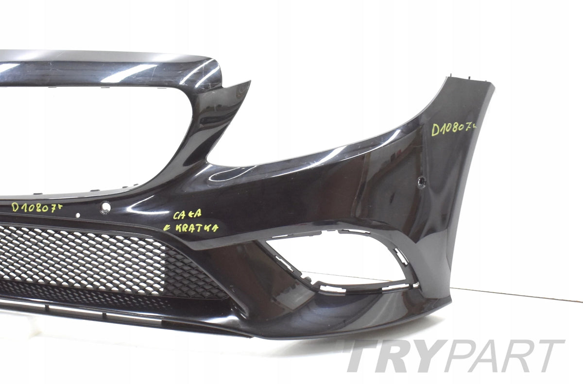 MERCEDES C-CLASS W205 LIFT FRONT BUMPER ORG + GRILLE