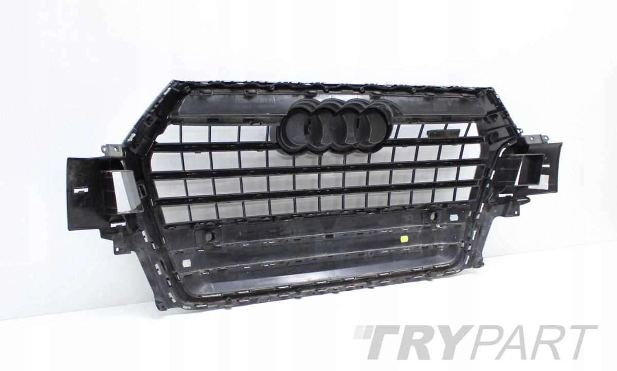 AUDI Q7 II 4M0 CHROME FRONT BUMPER GRILLE ORG 4M0853651