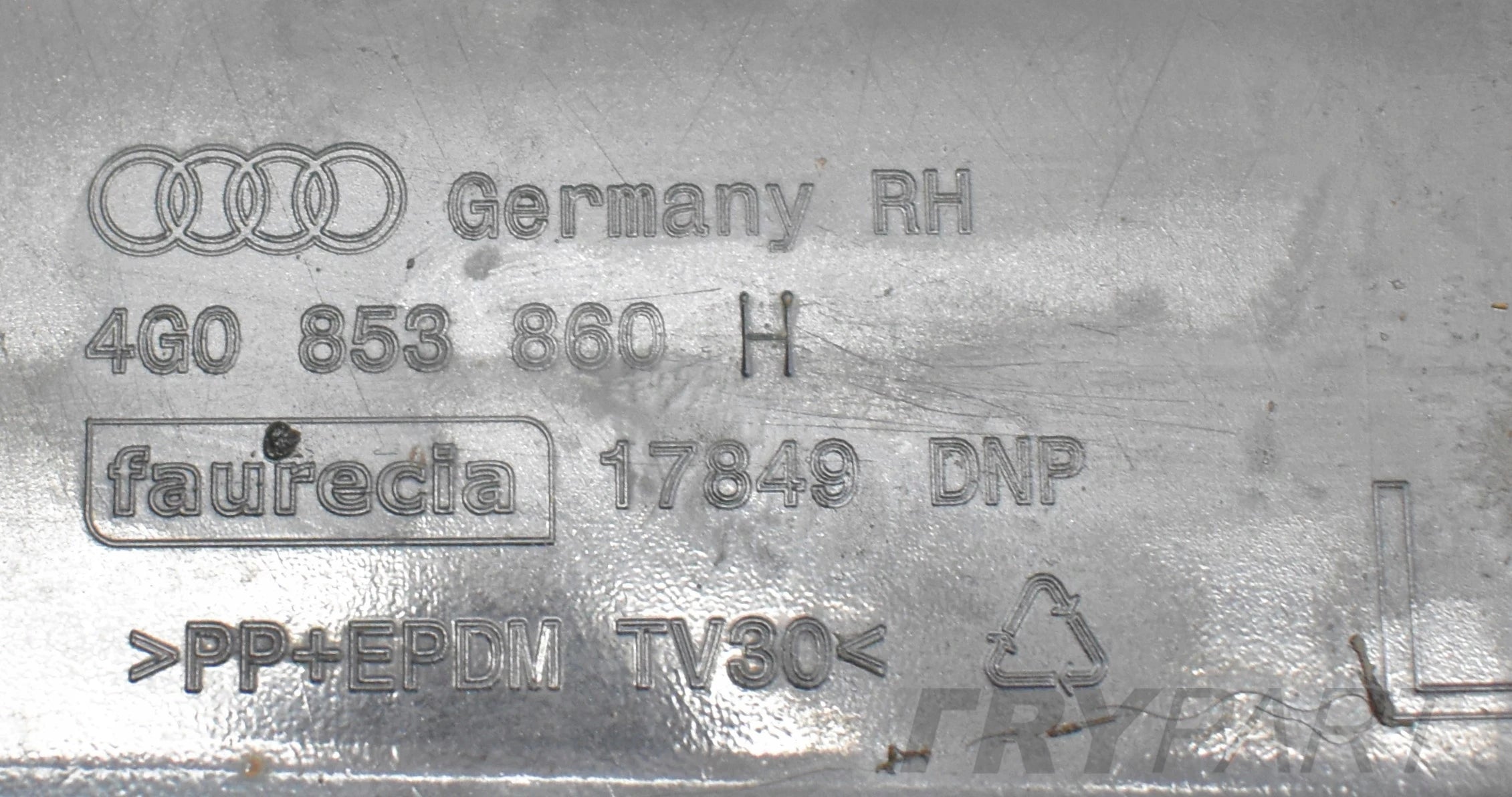 AUDI A6 C7 S LINE LIFT RIGHT SILL MOULDING