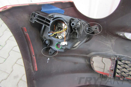 Front Bumper for Fiat 500 Lift 15-